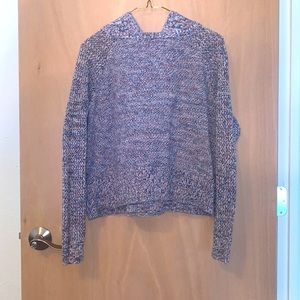 American Eagle knit/woven/crochet hoodie